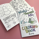 Winter Themed ASL Coloring Book