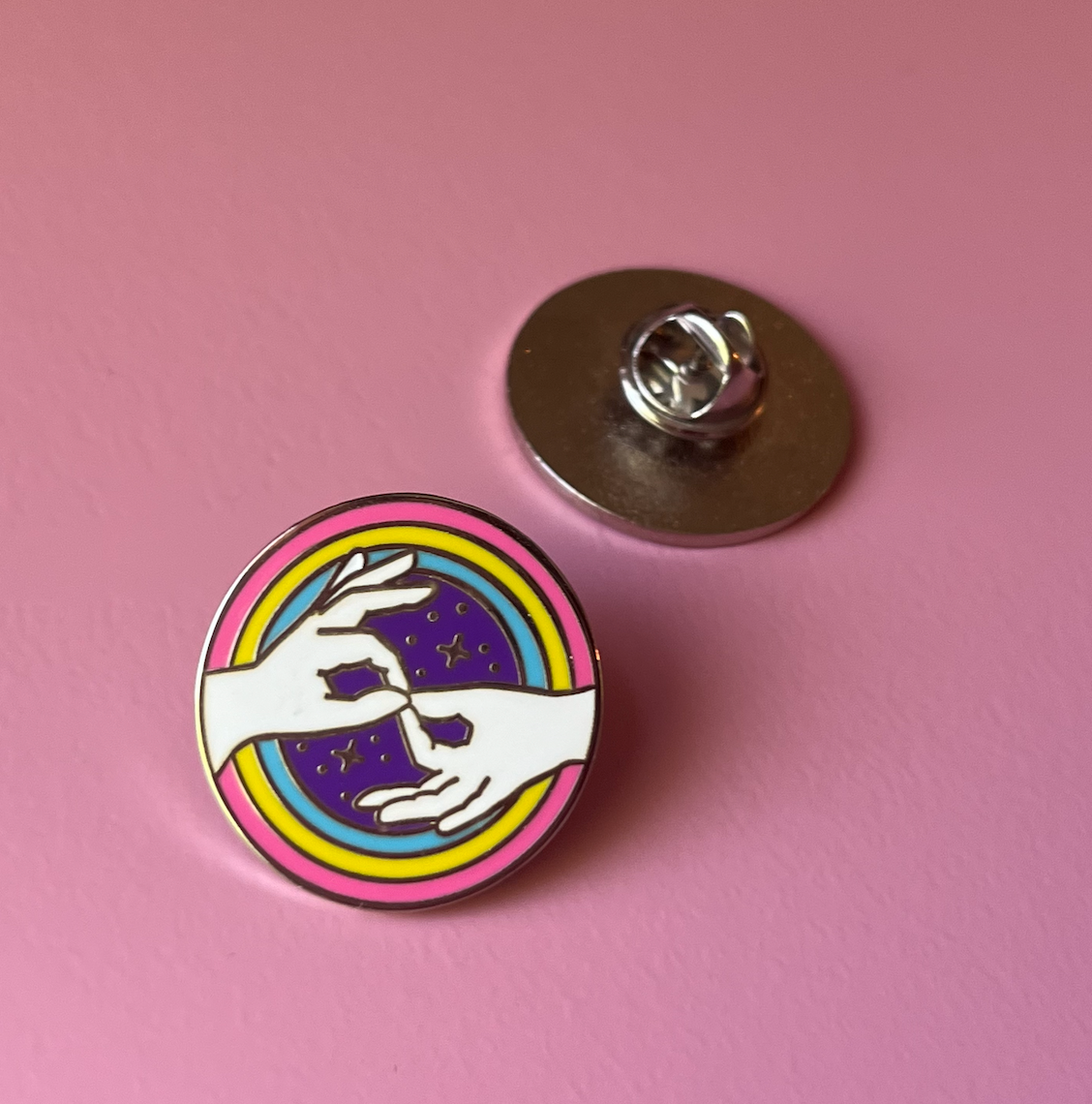 ASL Interpreter Enamel Pin