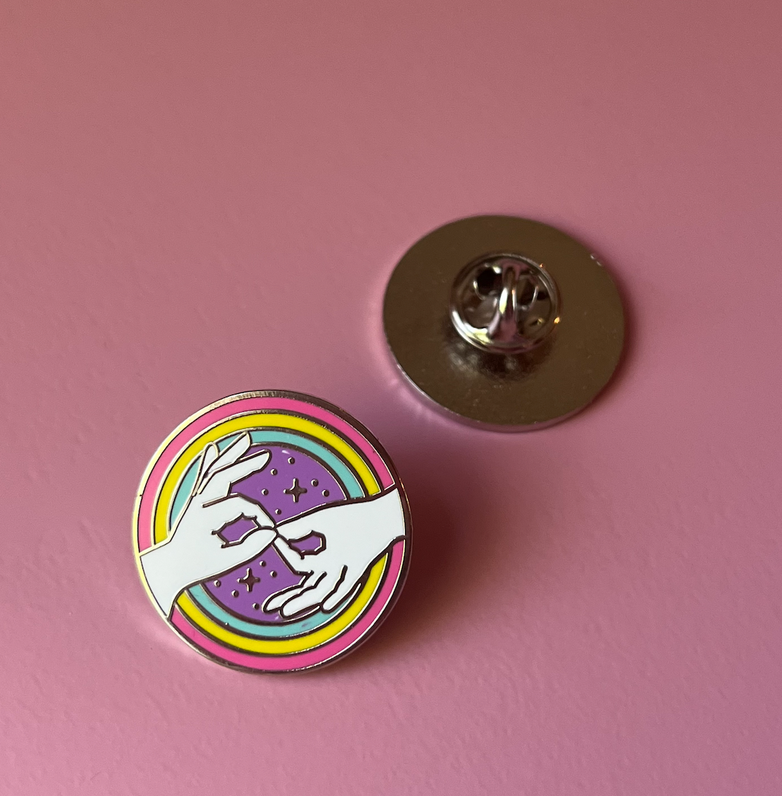 ASL Interpreter Enamel Pin