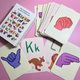 ASL Alphabet & Numbers Flashcard with Tuck Box