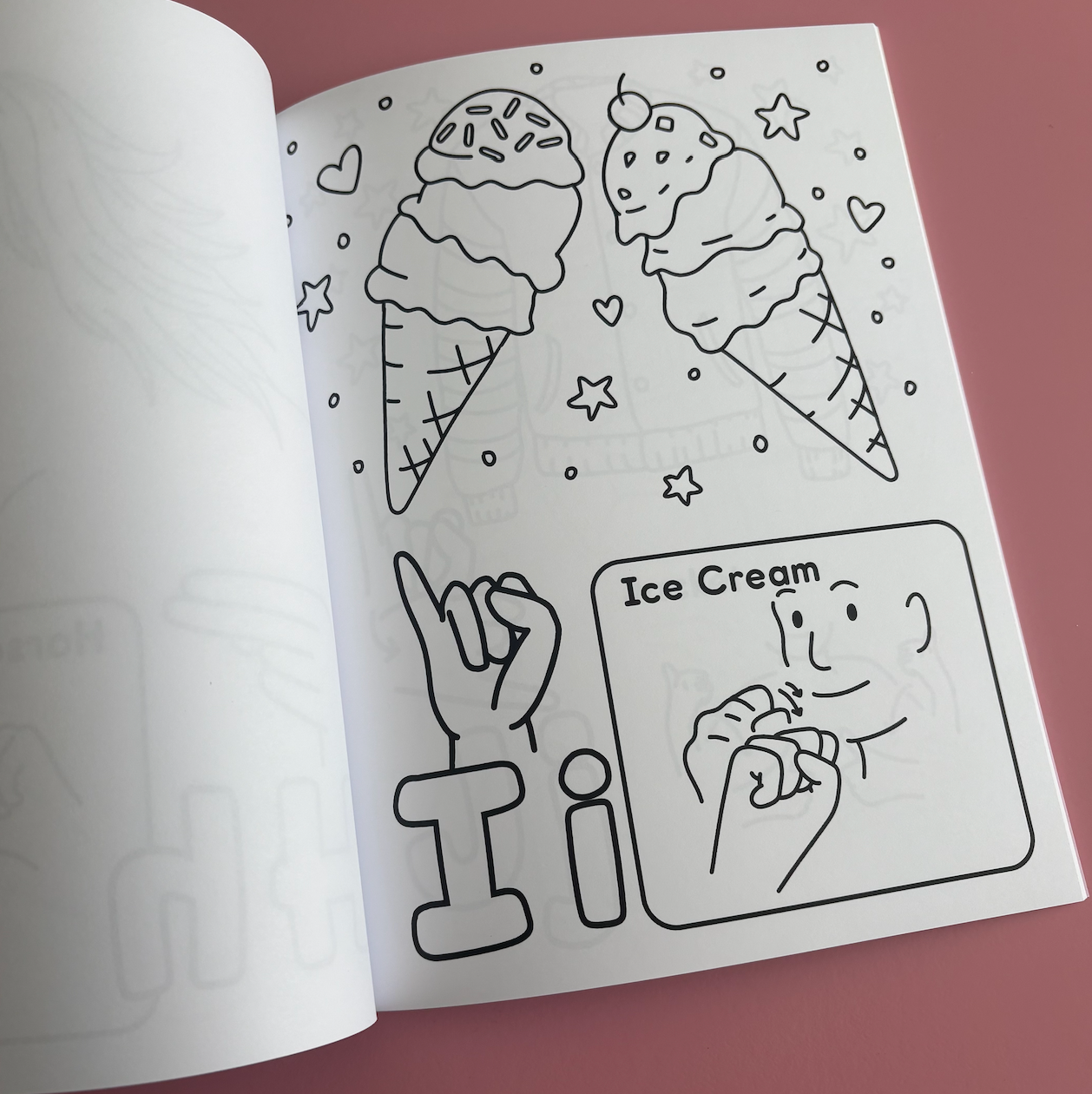 Color & Learn: American Sign Language Alphabet Book