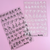 Clear ASL Fingerspelling Sticker Sheet