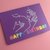 Happy Birthday Card: Purple