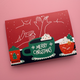 Merry Christmas with mugs Cards