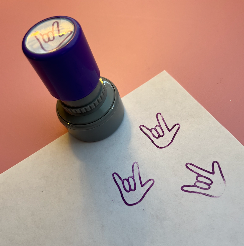 ASL Self-Ink Stamp – 58 Creativity