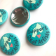Support Deaf Artists Button Pin
