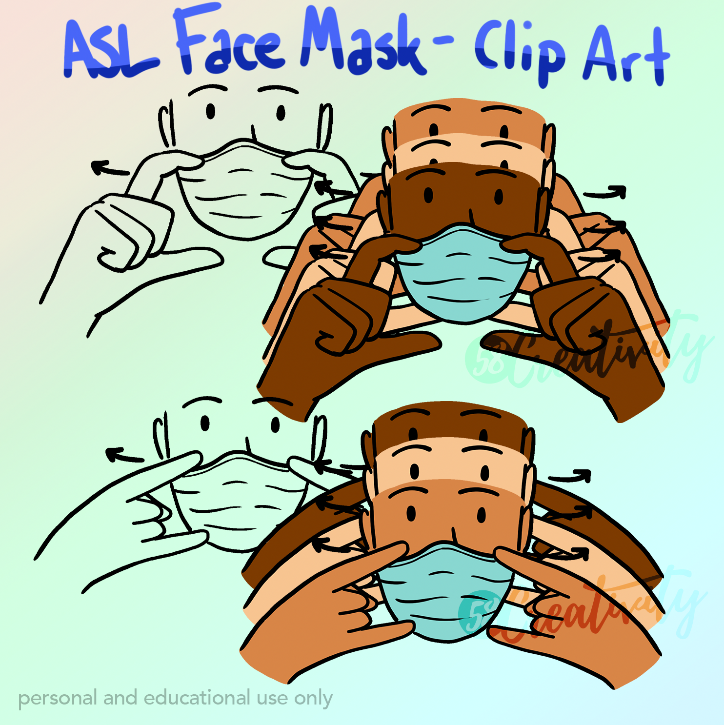 ASL Self-Ink Stamp