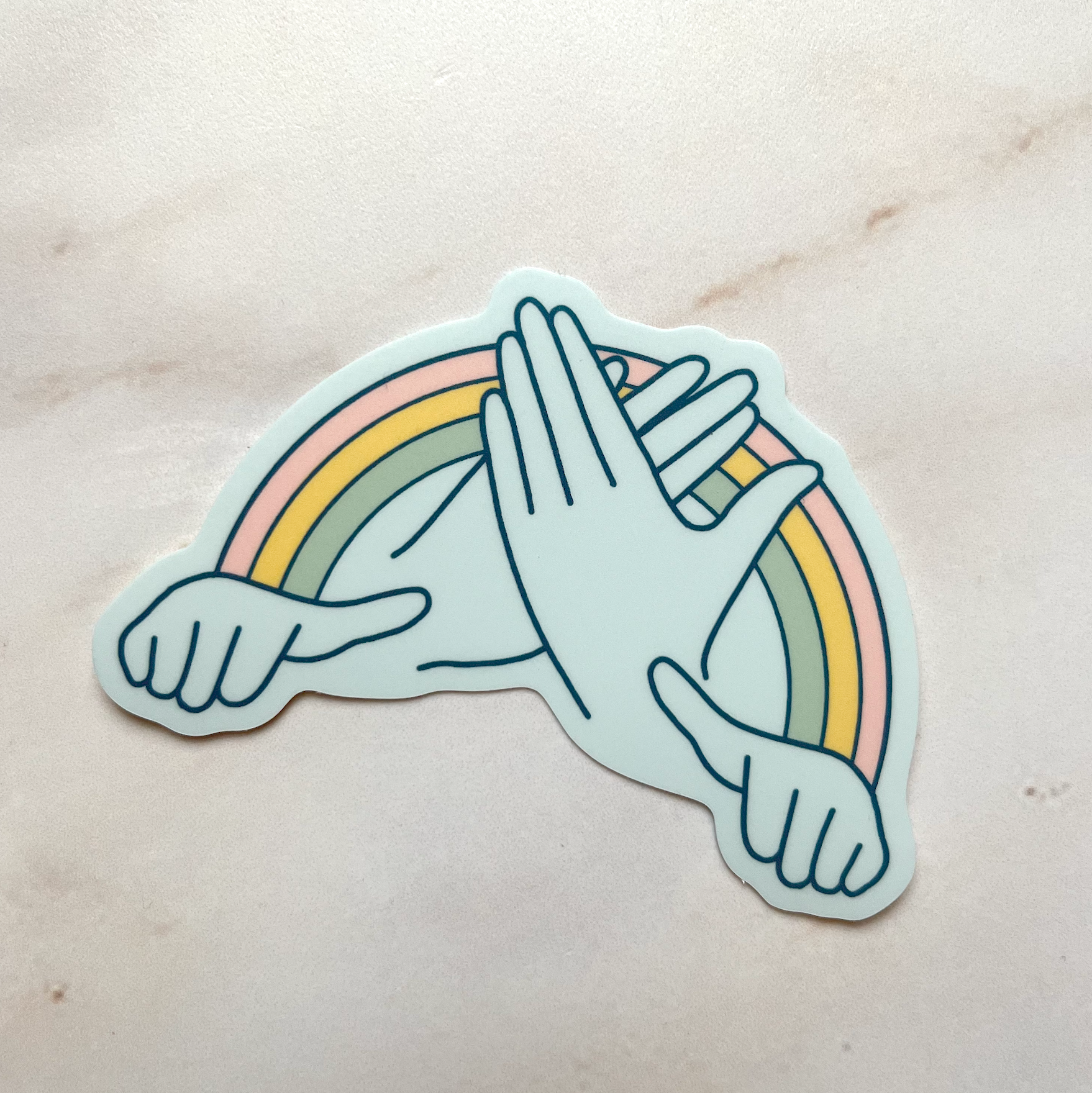 Peace & Calm Sticker