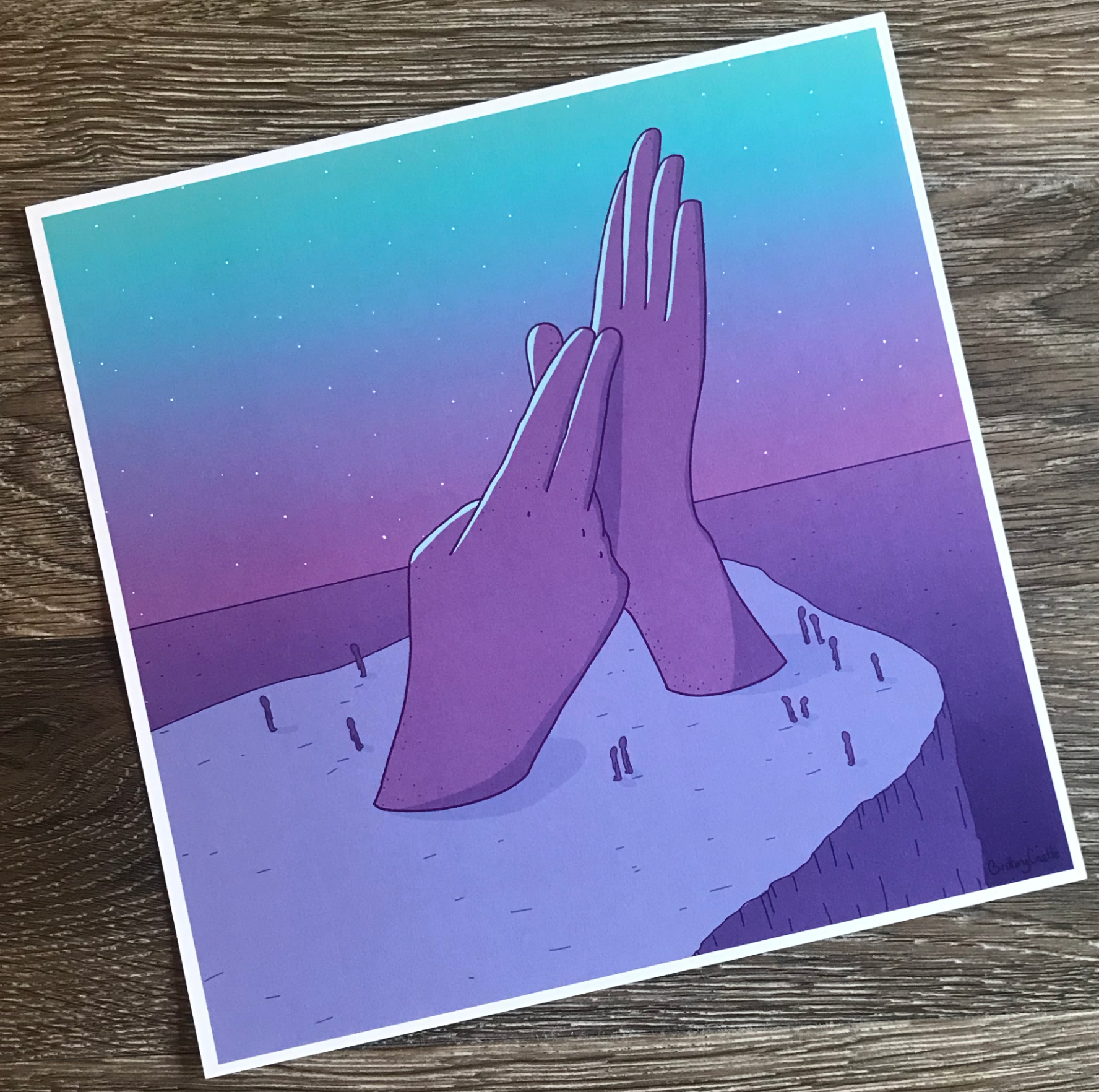 Build the Sign Language Sculpture art series