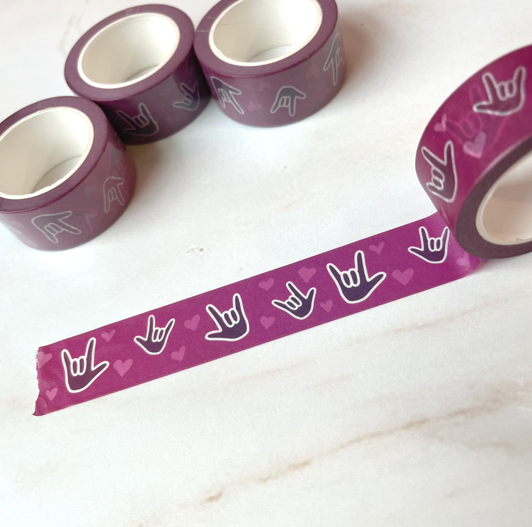 ILY washi tape