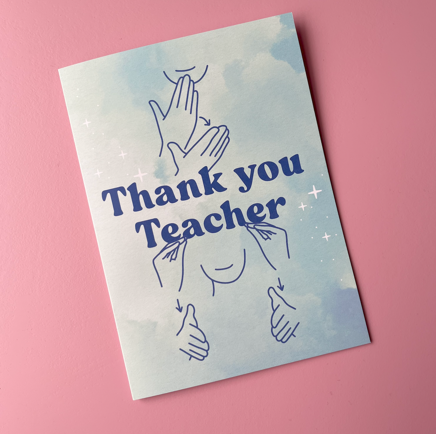 thank you teacher card ideas