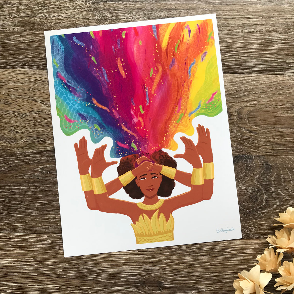 Imagine, in American Sign Language Print – 58 Creativity