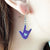 Purple ILY Earrings